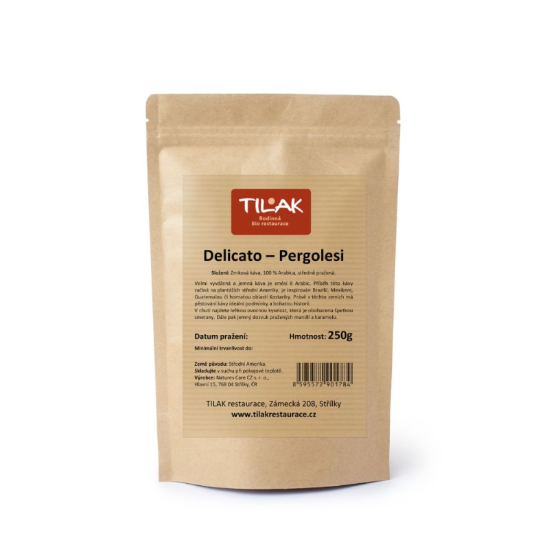 Káva Delicato - Pergolesi 250 g
