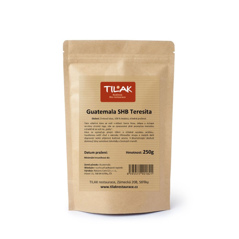 Káva Guatemala SHB Teresita 250 g