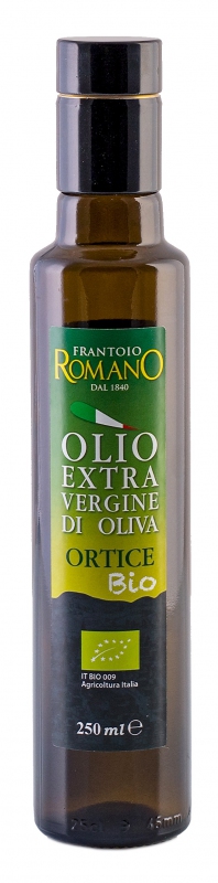 FRANTOIO ROMANO Olivový olej extra panenský – Ortice Bio 250 ml