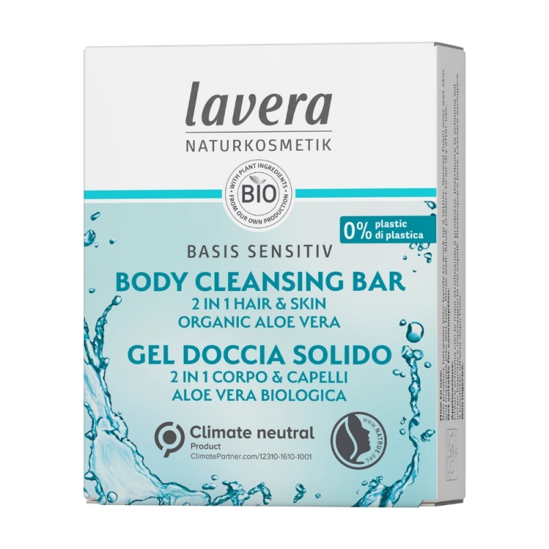 lavera Basis Tuhý sprchový gel a šampon 2v1 50 g