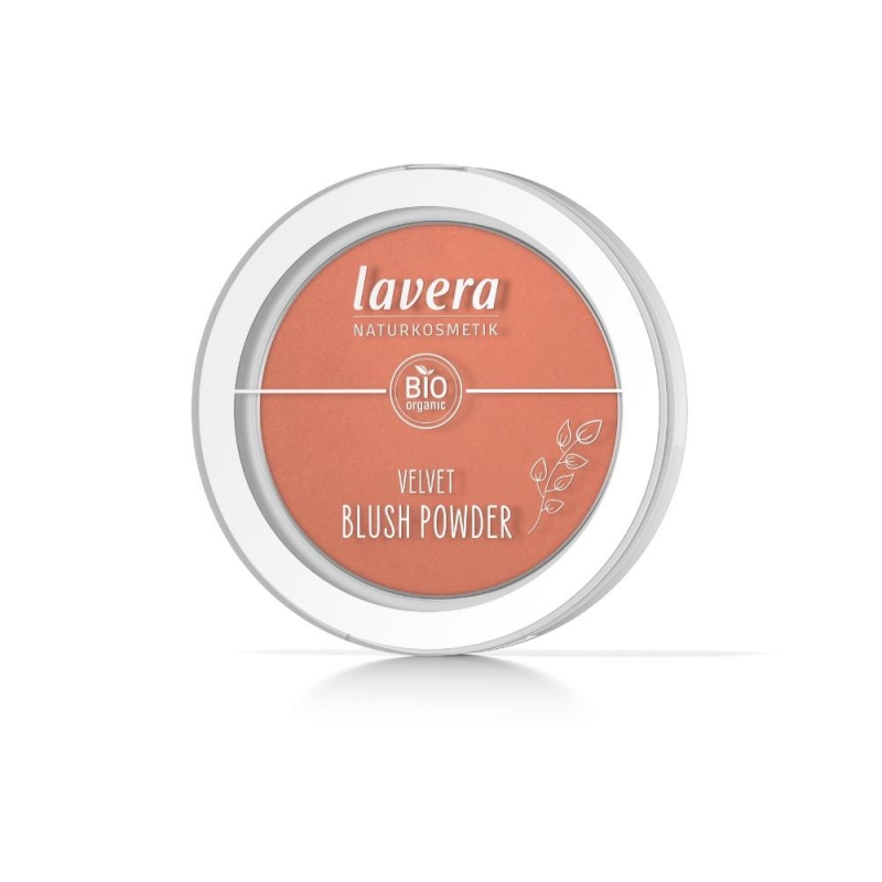 lavera Sametová pudrová tvářenka - 01 Rosy Peach - 4,5 g