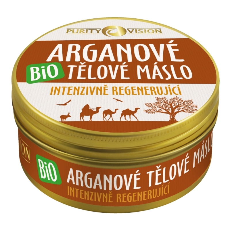 PURITY VISION Bio Arganové tělové máslo 150 ml