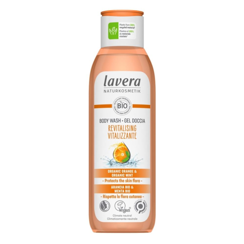 lavera Revitalizující Sprchový gel s pomerančovo-mátovou vůní 250 ml