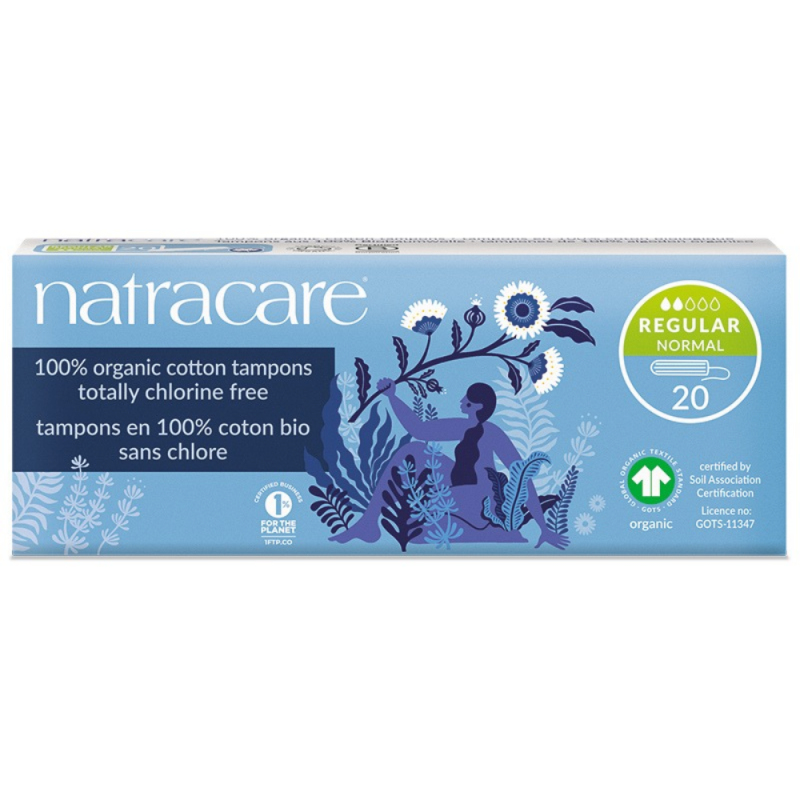 NATRACARE Tampóny REGULAR 20 ks