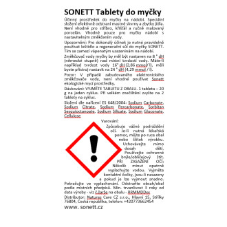 SONETT Tablety do myčky (25 ks) 500 g