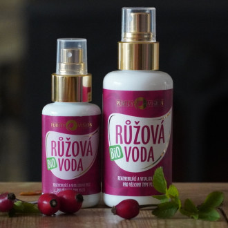 PURITY VISION Bio Růžová voda 200 ml