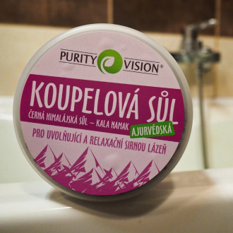 PURITY VISION Ajurvédská koupelová sůl 500 g