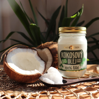 PURITY VISION Raw Bio Kokosový olej 120 ml