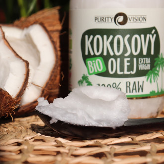 PURITY VISION Raw Bio Kokosový olej 2,5 l