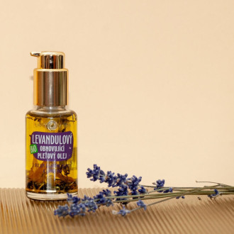 PURITY VISION Bio Levandulový hloubkově obnovující pleťový olej 45 ml