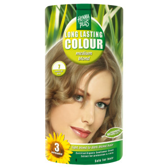 Hairwonder by Hennaplus Dlouhotrvající barva SYTĚ BLOND 7