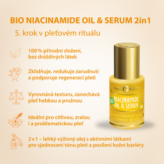 PURITY VISION Bio Niacinamide oil & serum 2in1 30 ml
