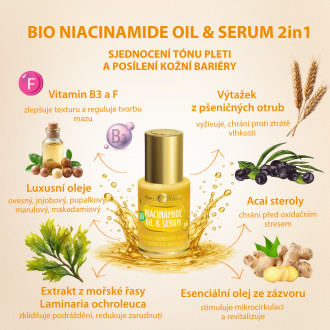 PURITY VISION Bio Niacinamide oil & serum 2in1 30 ml