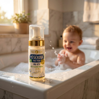 PURITY VISION Bio Měsíčková mycí pěna pro děti 90 ml