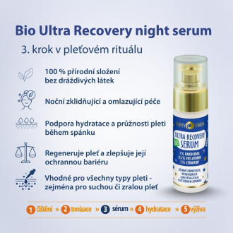 PURITY VISION Bio Ultra recovery night serum 30 ml