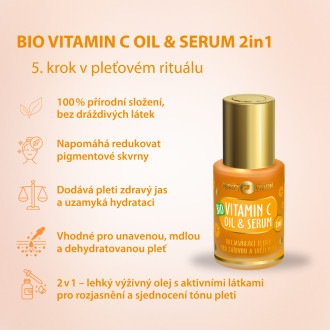 PURITY VISION Bio Vitamin C oil & serum 2in1 30 ml