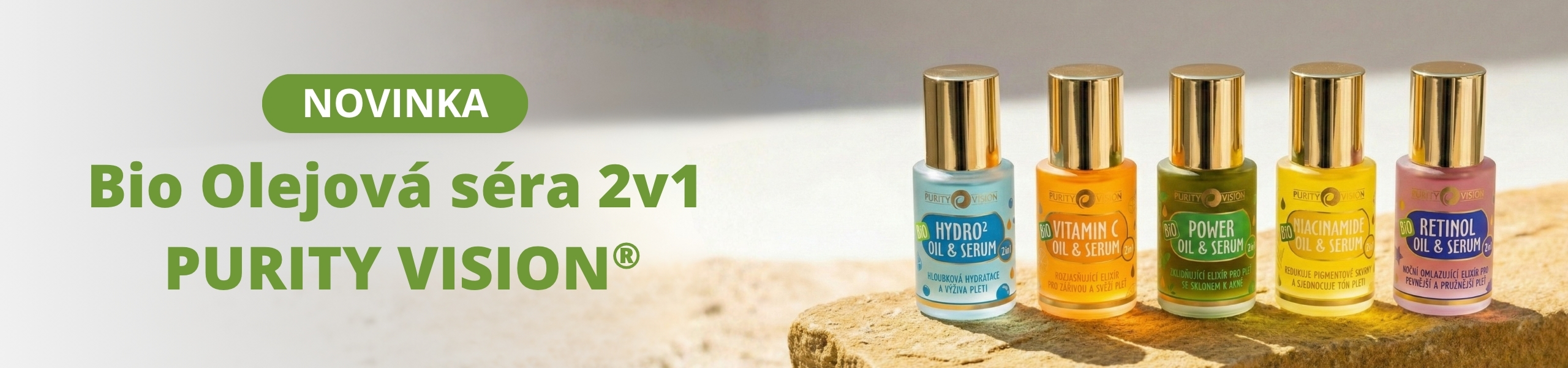 NOVINKA - Olejová séra - NaturesCare.cz