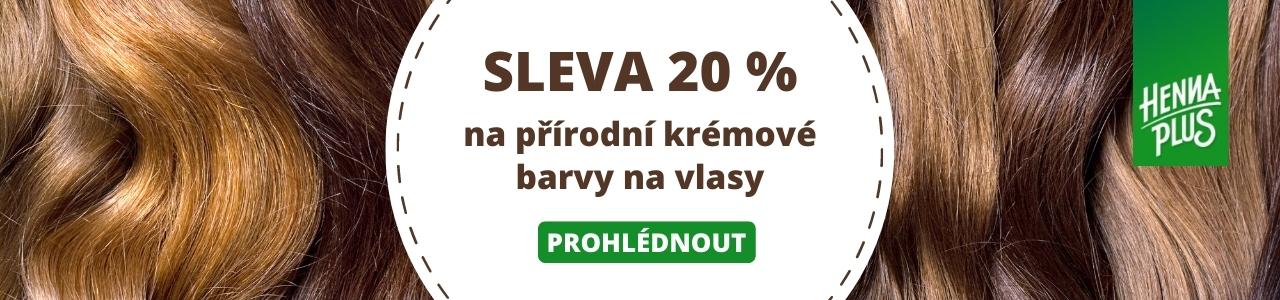 hennaplus akce 20 % na krémové barvy - NaturesCare.cz