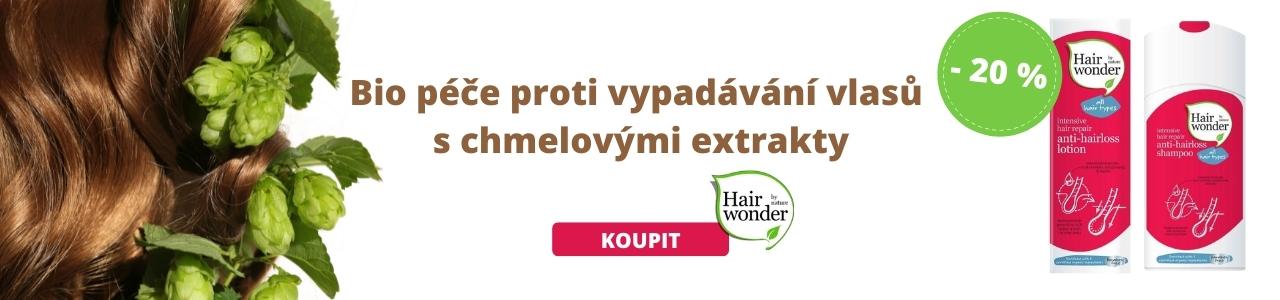 hairwonder 20 % sleva na proti vypadávání vlasů - NaturesCare.cz